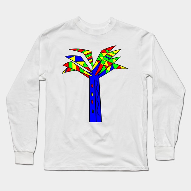 Bright palma Long Sleeve T-Shirt by VazMas Design